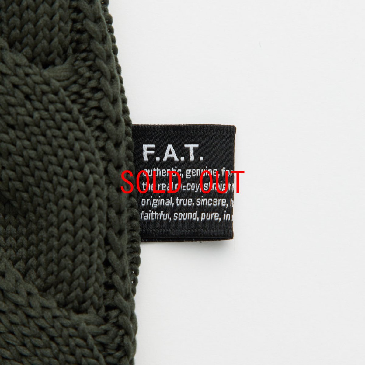 画像4: Cablest V-Neck Vest Vネック ケーブル ベスト Green (4)