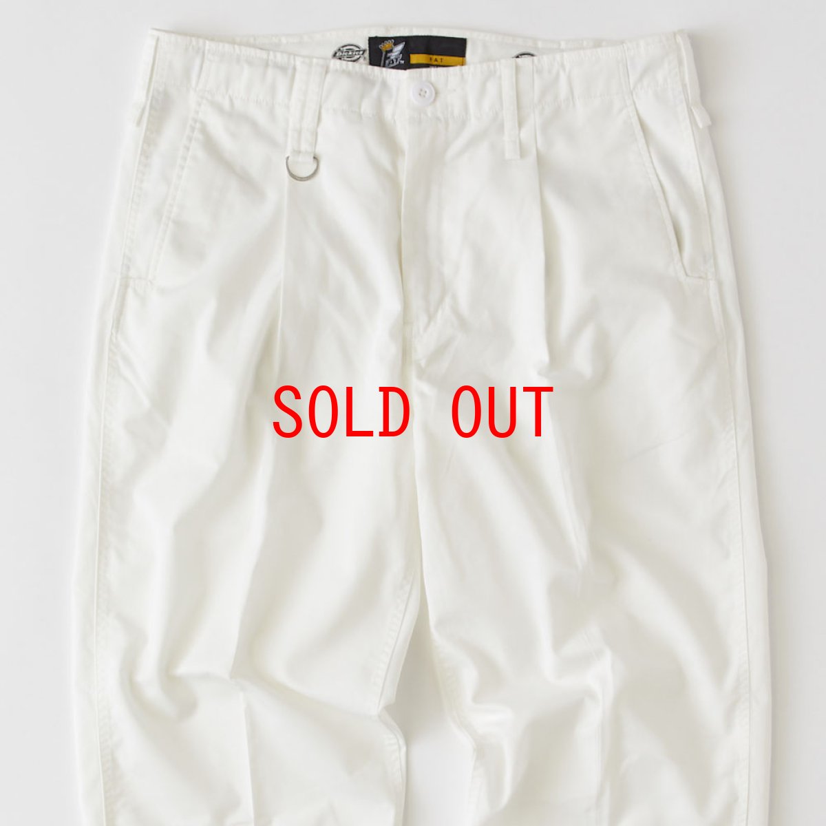 画像5: × Dickies Slackies Chino Pants ディッキーズ センタープレス チノ パンツ White (5)