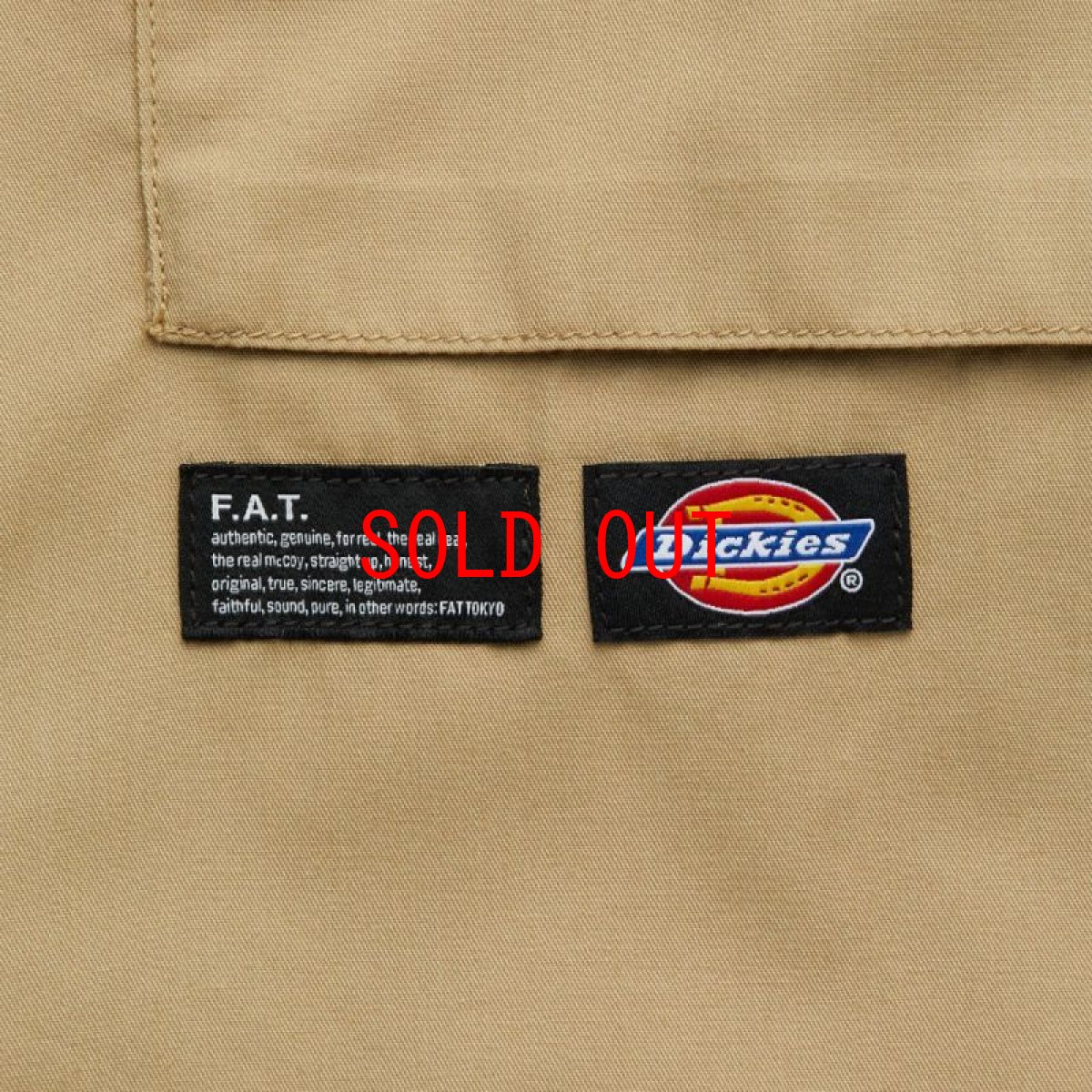画像6: × Dickies Workish S/S Work Shirt ディッキーズ ミリタリー ワーク 半袖 シャツ Beige (6)