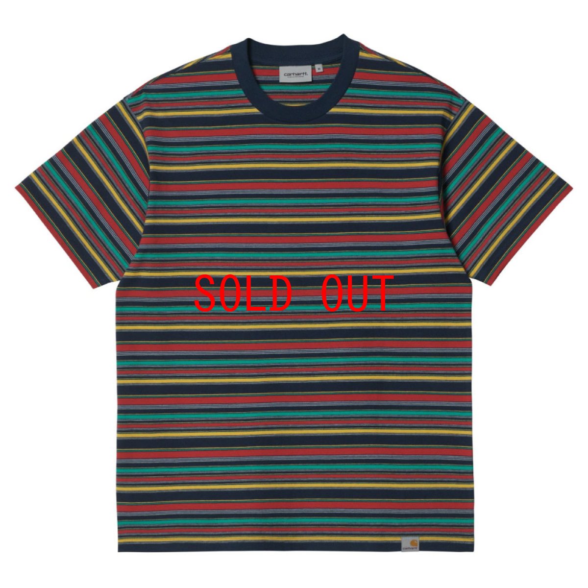 画像1: Riggs S/S Border Tee ボーダー ルーズ フィット 半袖 Tシャツ (1)