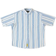 画像1: Gigaline S/S Stripe Shirt 半袖 ストライプ シャツ (1)