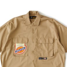 画像4: × Dickies Workish S/S Work Shirt ディッキーズ ミリタリー ワーク 半袖 シャツ Beige (4)