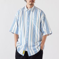 画像4: Gigaline S/S Stripe Shirt 半袖 ストライプ シャツ (4)