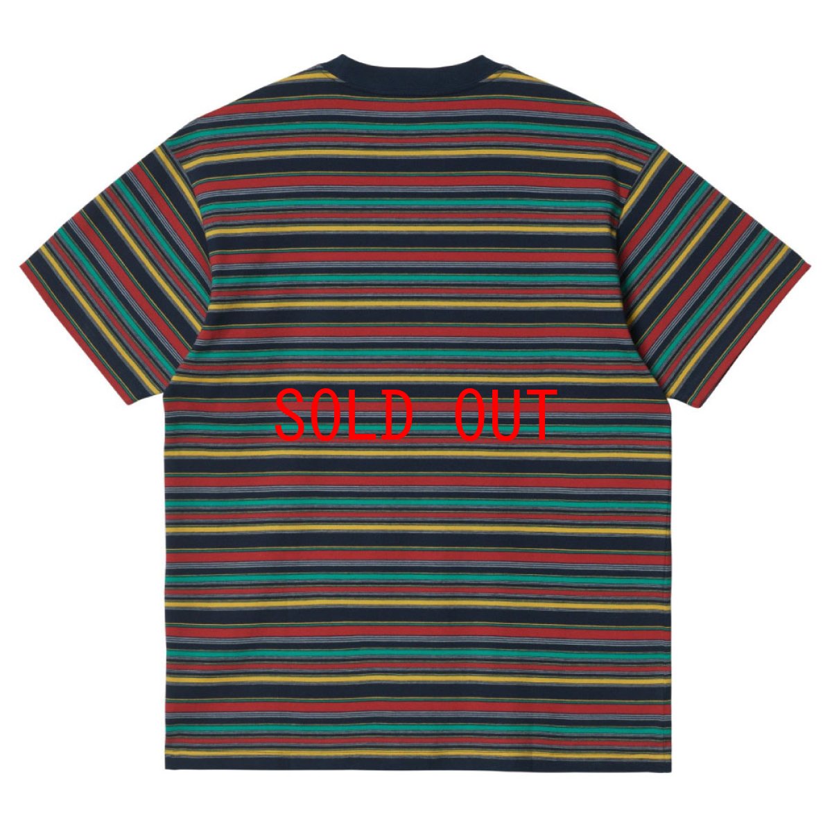 画像2: Riggs S/S Border Tee ボーダー ルーズ フィット 半袖 Tシャツ (2)