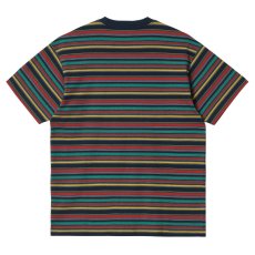 画像2: Riggs S/S Border Tee ボーダー ルーズ フィット 半袖 Tシャツ (2)