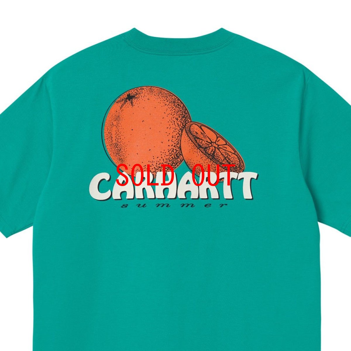 画像6: Juice S/S Tee レギュラー フィット オーガニック 半袖 Tシャツ Caribbean Green (6)