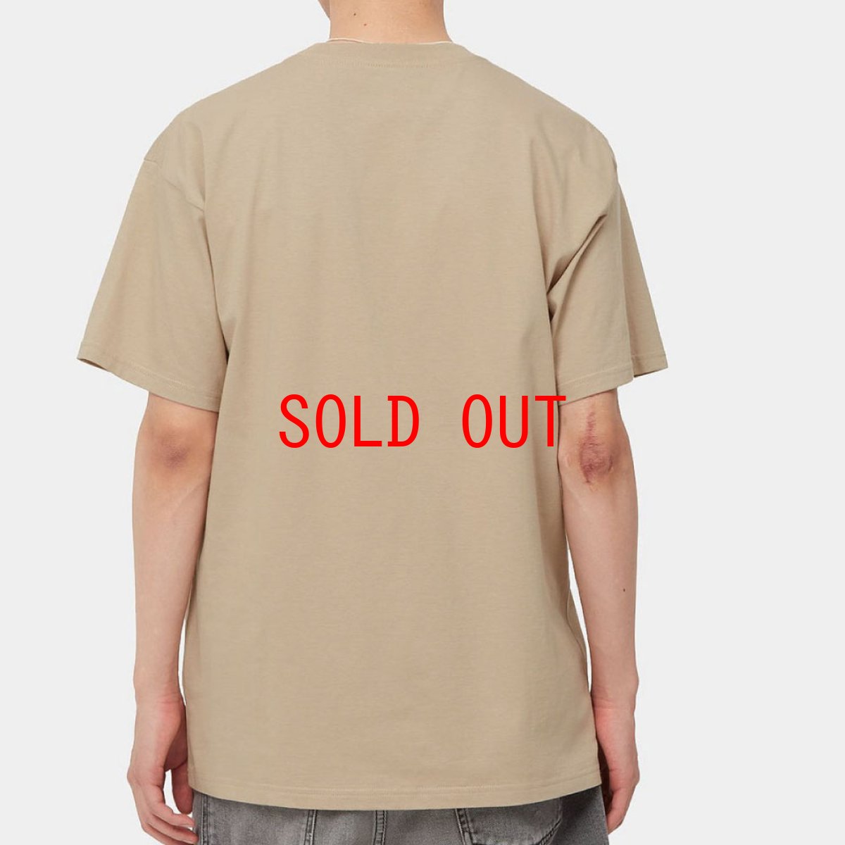 画像2: Repairs S/S Tee ルーズ フィット オーガニック 半袖 Tシャツ Wall (2)