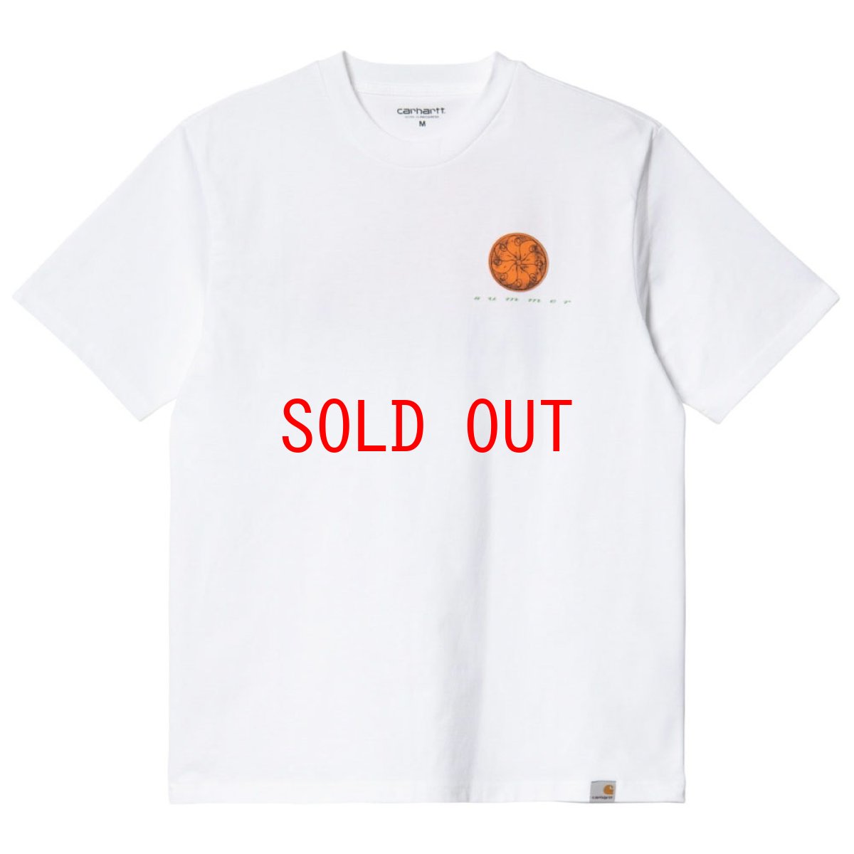 画像2: Juice S/S Tee レギュラー フィット オーガニック 半袖 Tシャツ White (2)