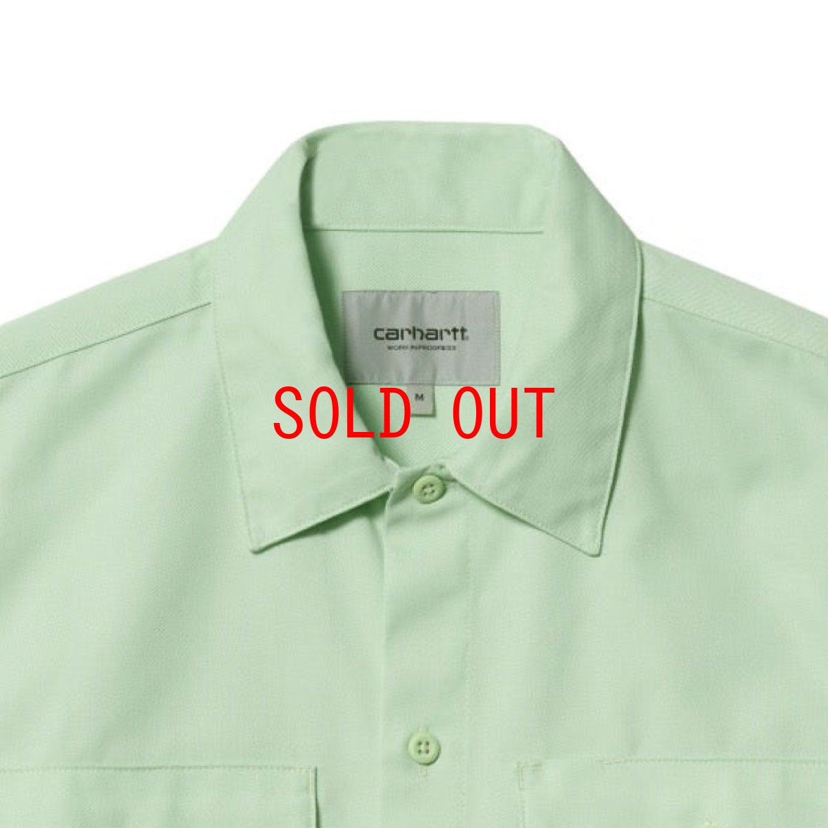 画像5: Master S/S Shirt 半袖 ワーク シャツ Spearmint Green (5)