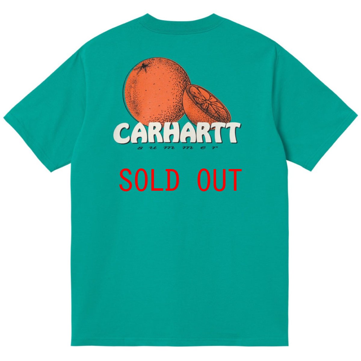 画像4: Juice S/S Tee レギュラー フィット オーガニック 半袖 Tシャツ Caribbean Green (4)