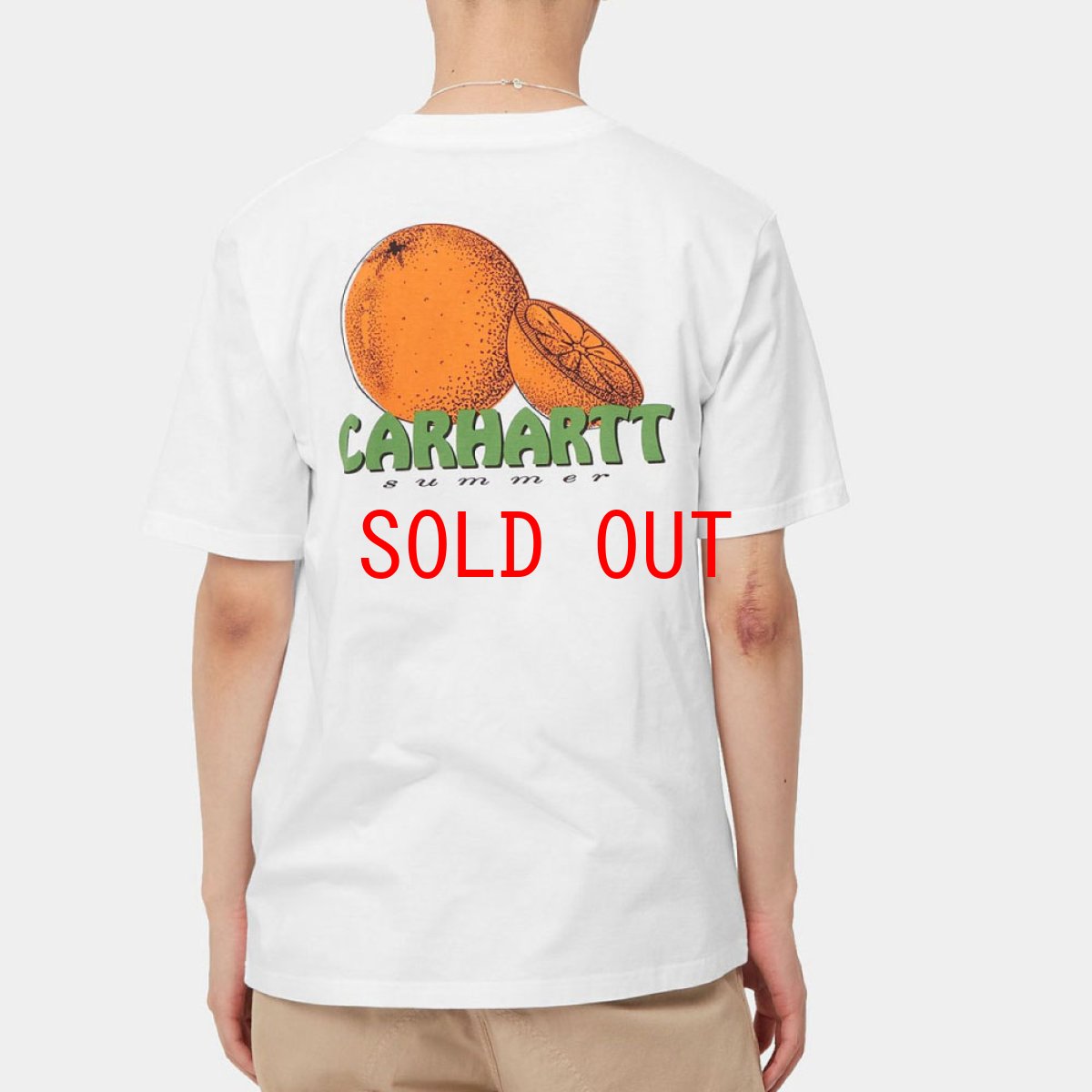 画像7: Juice S/S Tee レギュラー フィット オーガニック 半袖 Tシャツ White (7)