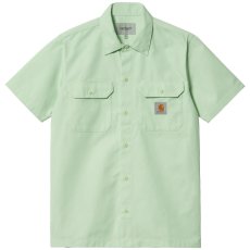 画像1: Master S/S Shirt 半袖 ワーク シャツ Spearmint Green (1)