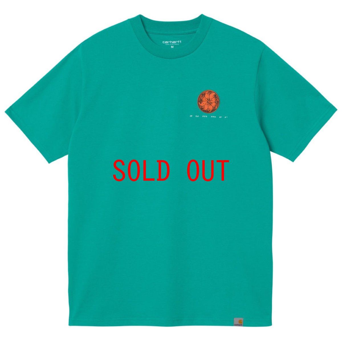 画像3: Juice S/S Tee レギュラー フィット オーガニック 半袖 Tシャツ Caribbean Green (3)