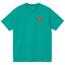 画像3: Juice S/S Tee レギュラー フィット オーガニック 半袖 Tシャツ Caribbean Green (3)