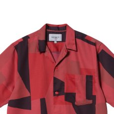 画像5: Geo S/S Shirt 半袖 ジオ サテン リゾート オープン カラーシャツ Cornel (5)