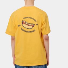 画像1: Flavor S/S Tee レルーズ フィット オーガニック 半袖 Tシャツ Popsicle Yellow (1)