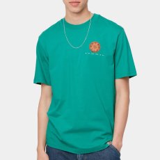 画像2: Juice S/S Tee レギュラー フィット オーガニック 半袖 Tシャツ Caribbean Green (2)