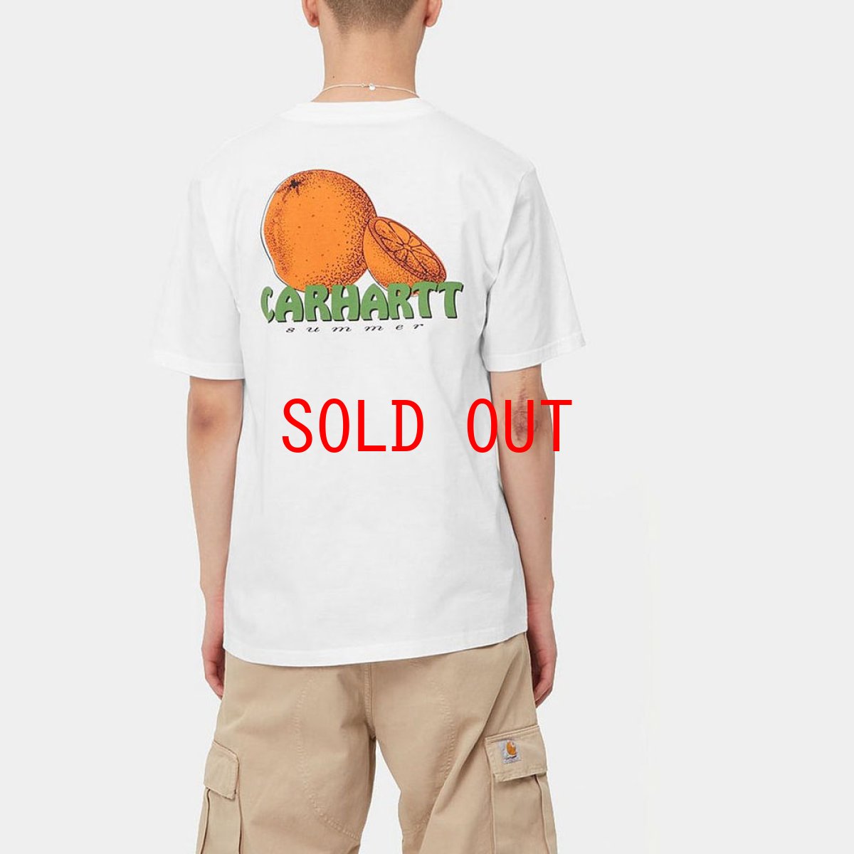 画像10: Juice S/S Tee レギュラー フィット オーガニック 半袖 Tシャツ White (10)