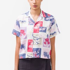 画像3: W Verdanta S/S Shirt ウィメンズ 半袖 ベーダーンタ オープン カラーシャツ White (3)