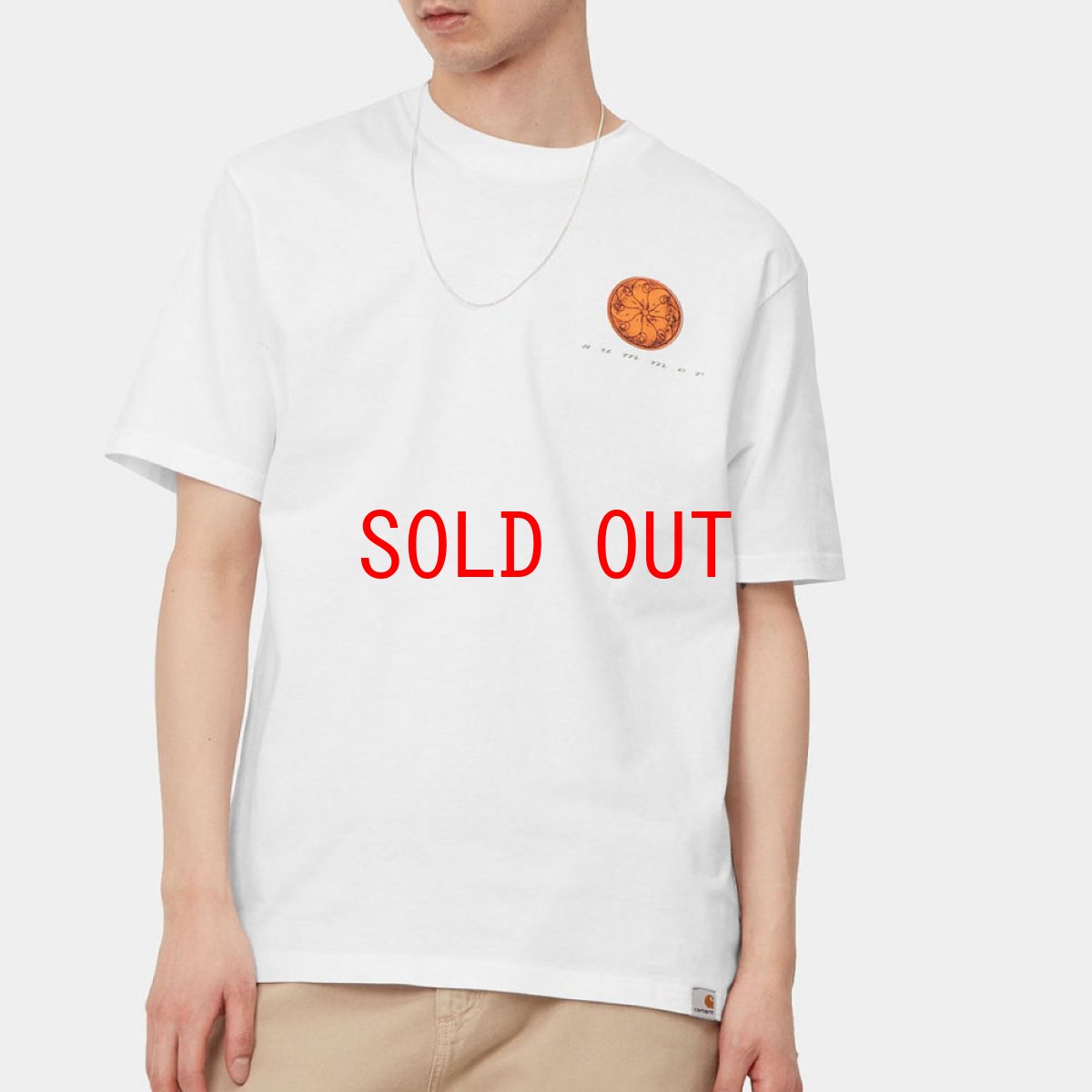 画像6: Juice S/S Tee レギュラー フィット オーガニック 半袖 Tシャツ White (6)