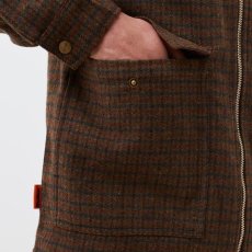 画像8: Schmidt Plaid Jacket ツイード チェック ジャケット Brown (8)