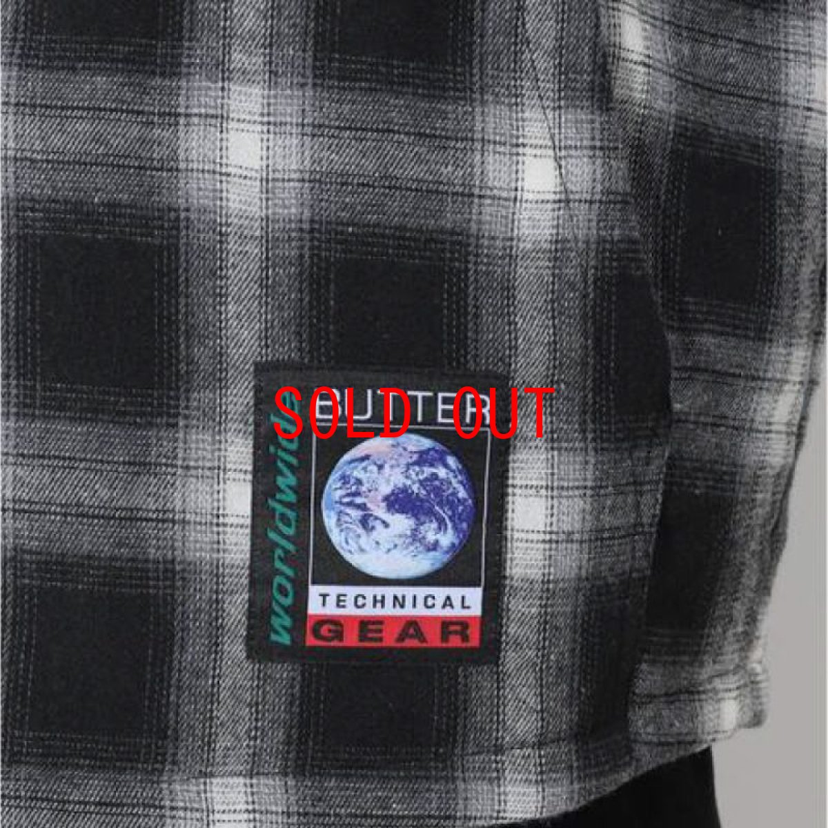 画像7: Shadow Plaid Reversible Vest チェック リバーシブル ベスト (7)