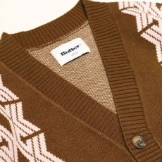 画像2: Club Knit Cardigan Sweater ニット カーディガン Chocolate Brown (2)