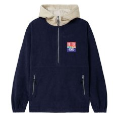 画像1: High Wale Cord Pullover Jacket コーデュロイ プルオーバー ジャケット Navy (1)