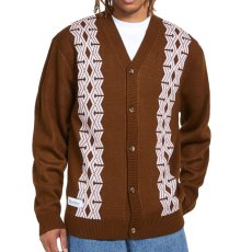 画像6: Club Knit Cardigan Sweater ニット カーディガン Chocolate Brown (6)