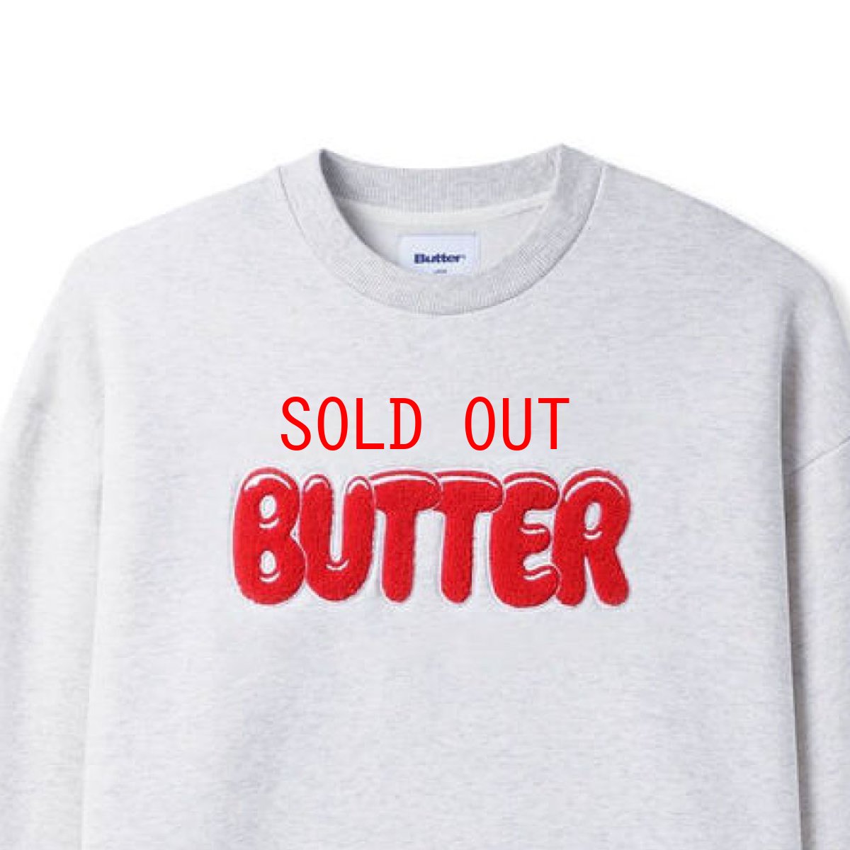 画像4: Goo Logo Crewneck Sweat Shirt ロゴ クルーネック スウェット シャツ Ash Grey (4)