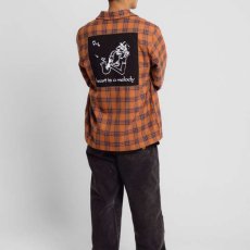 画像3: Melody Plaid Zip Overshirt プレイド チェック シャツ ジャケット (3)