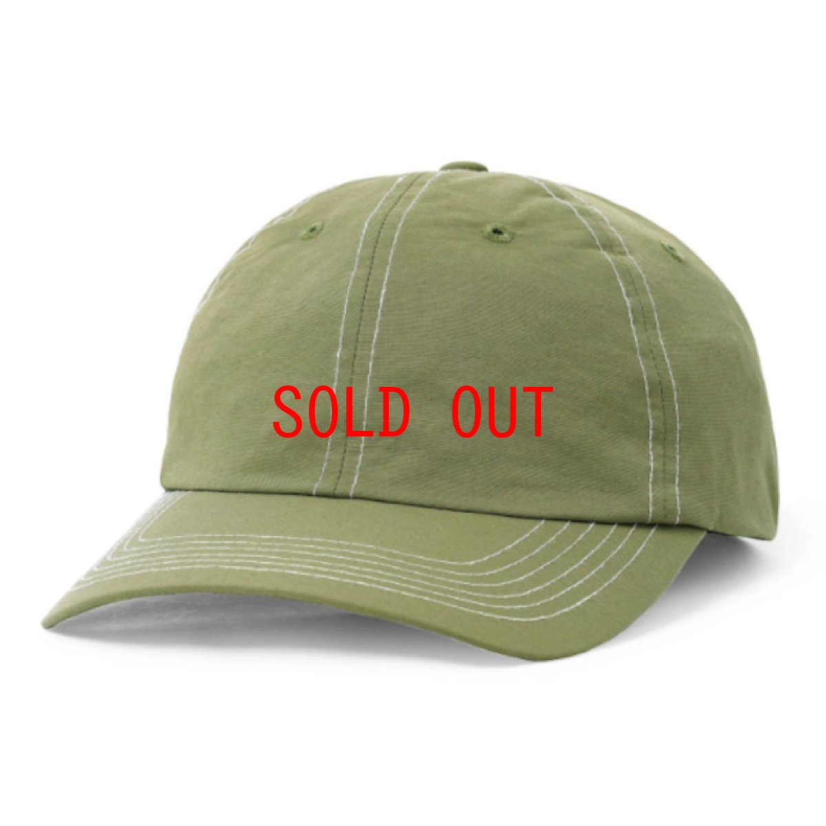 画像3: Summit 6 Panel Cap ロゴ パネル キャップ 帽子 Navy Olive Green (3)