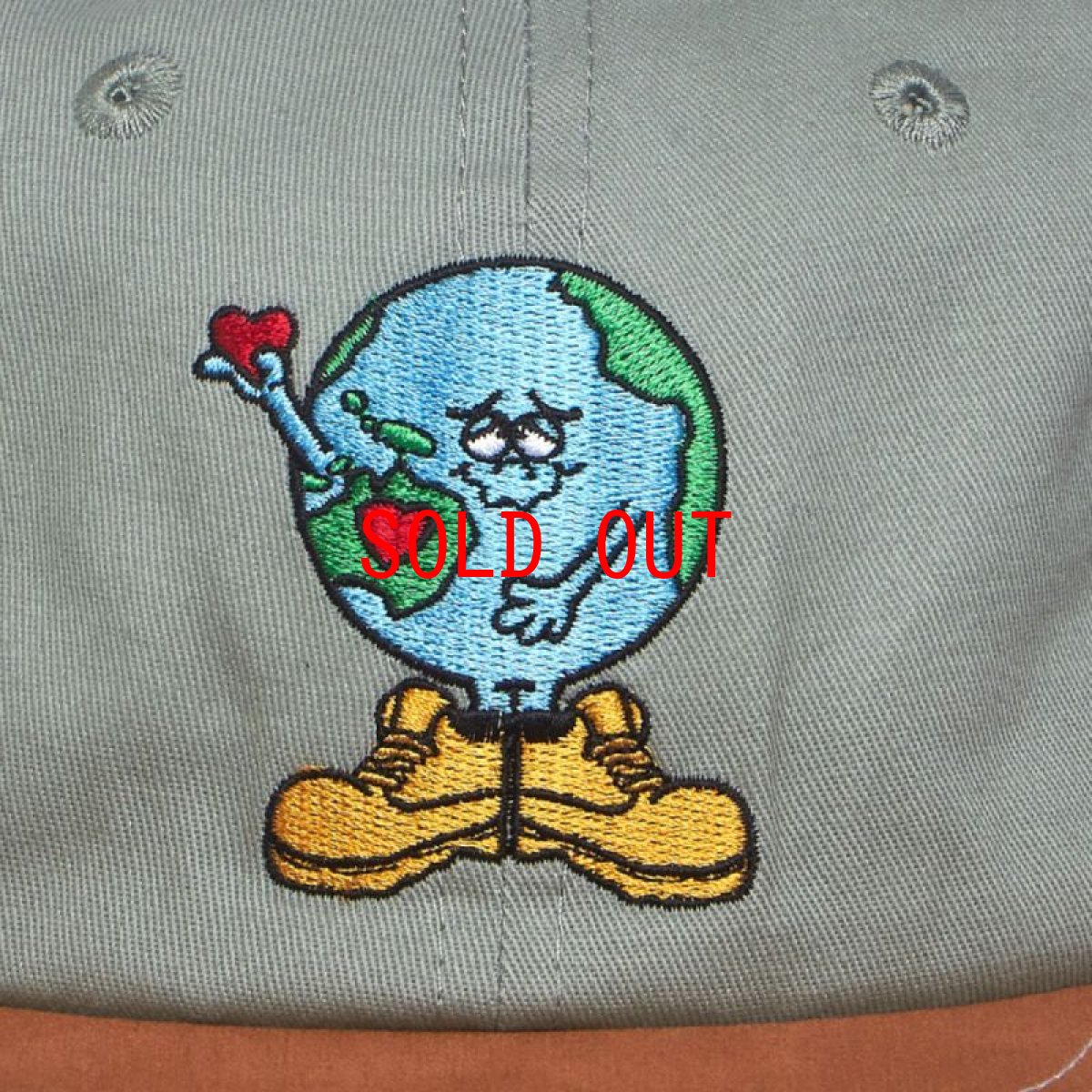 画像5: Timbo 6 Panel Cap ロゴ パネル キャップ 帽子 Sage Brown (5)