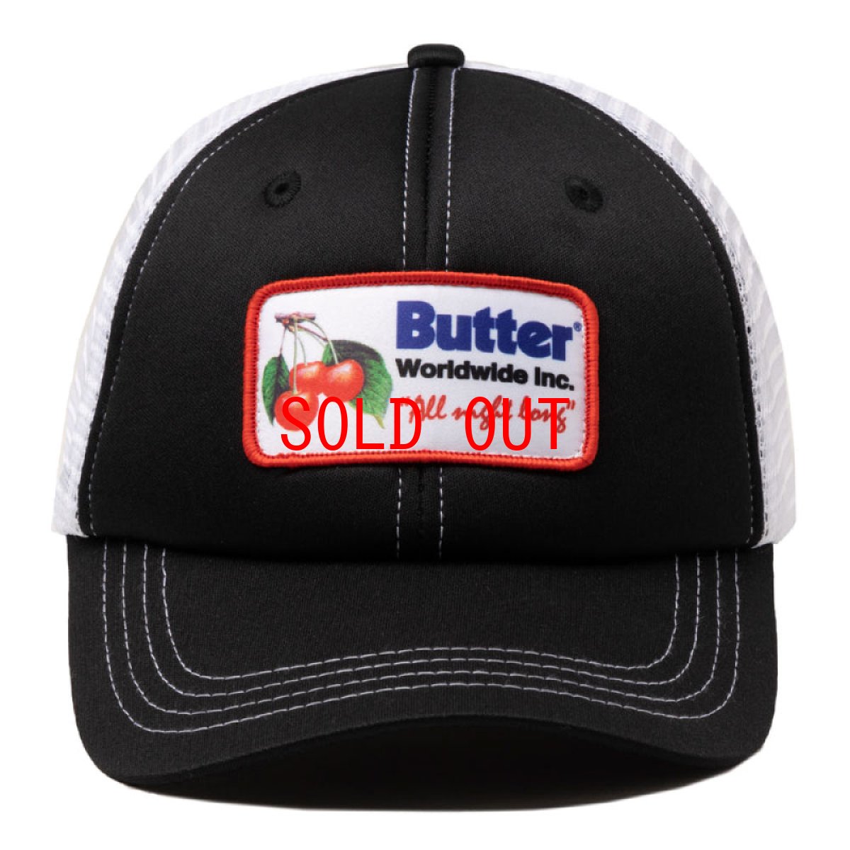 画像6: Cherry Trucker Hat Cap チェリー ロゴ トラッカー メッシュ キャップ 帽子 (6)