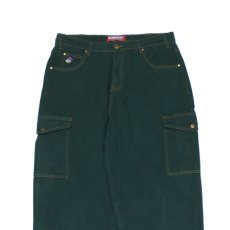 画像4: Santosuosso Cargo Denim Pants カーゴ パンツ Dark Forest Green (4)