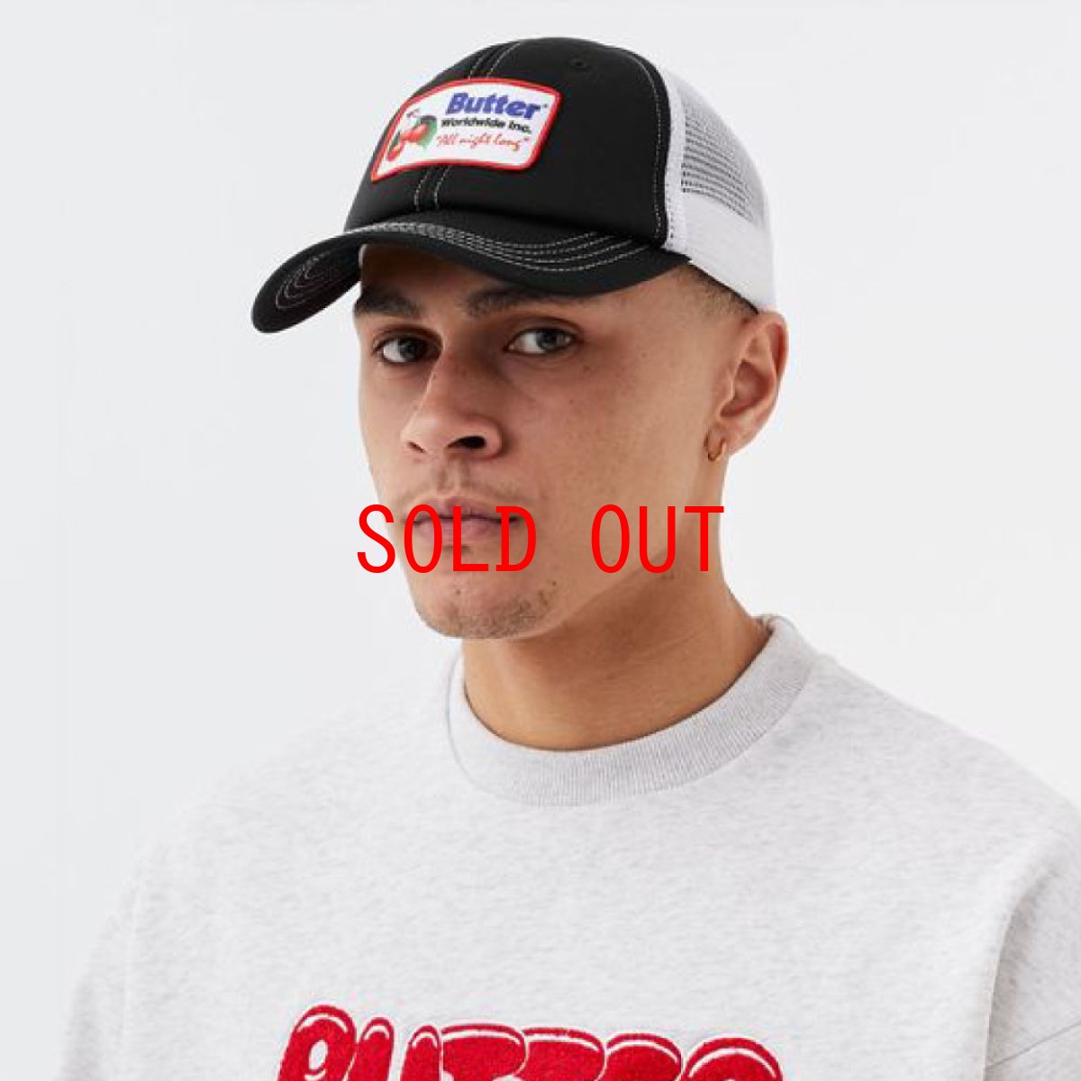 画像7: Cherry Trucker Hat Cap チェリー ロゴ トラッカー メッシュ キャップ 帽子 (7)