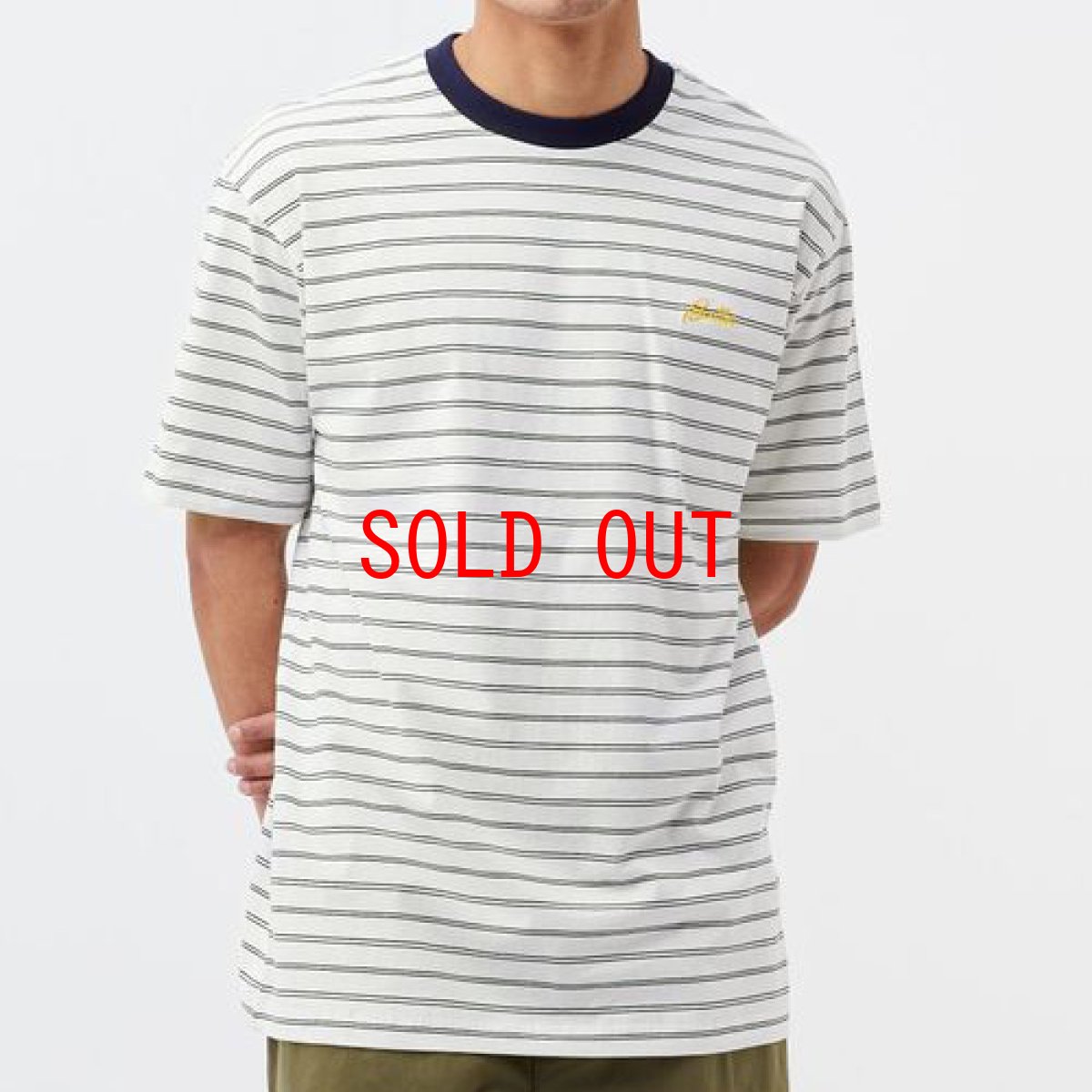 画像2: Cliff Stripe S/S Border Tee ボーダー 半袖 Tシャツ (2)