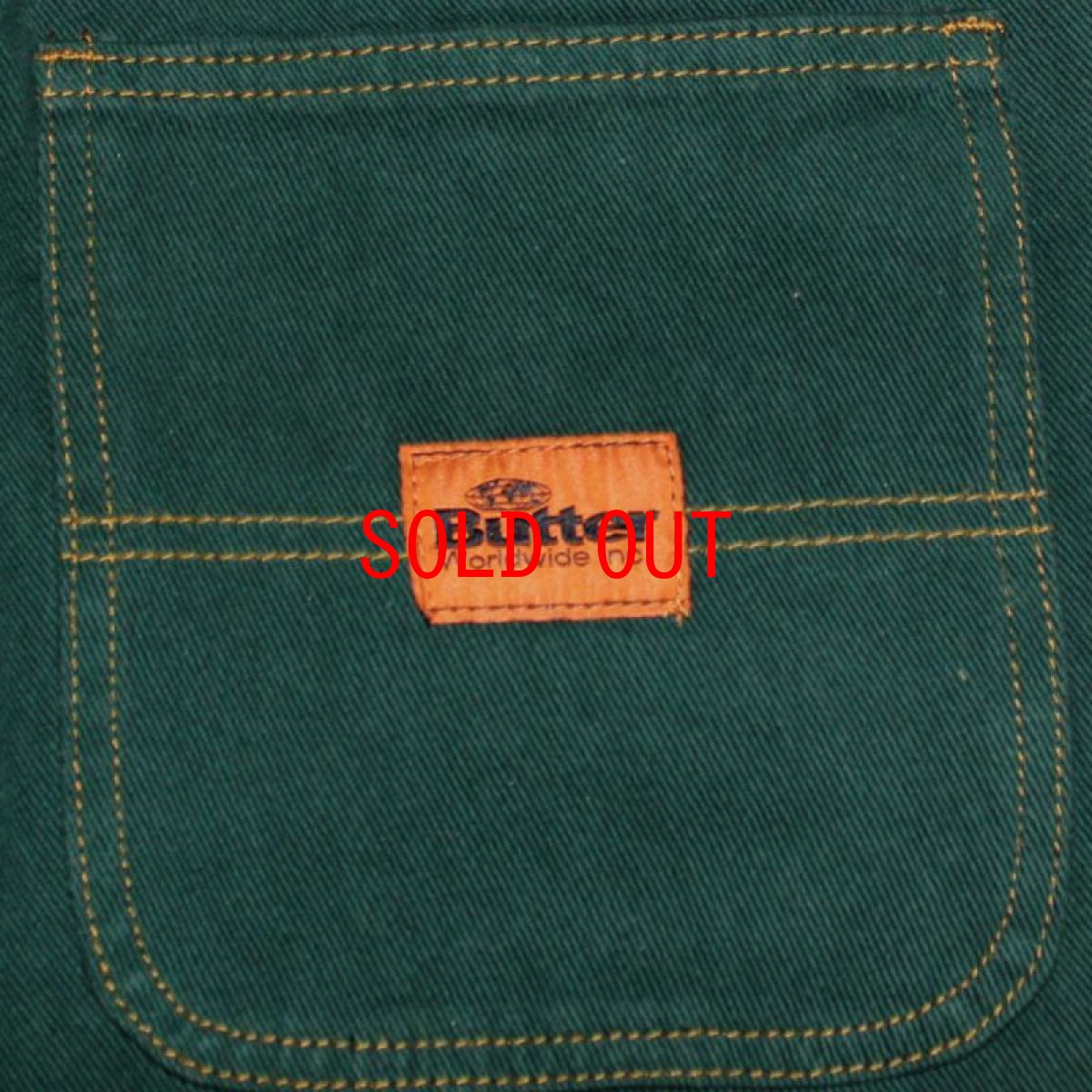 画像6: Santosuosso Cargo Denim Pants カーゴ パンツ Dark Forest Green (6)