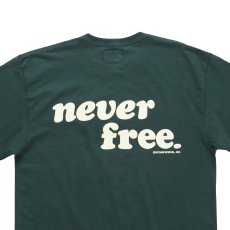 画像5: Never Free S/S Tee 半袖 Tシャツ Green (5)