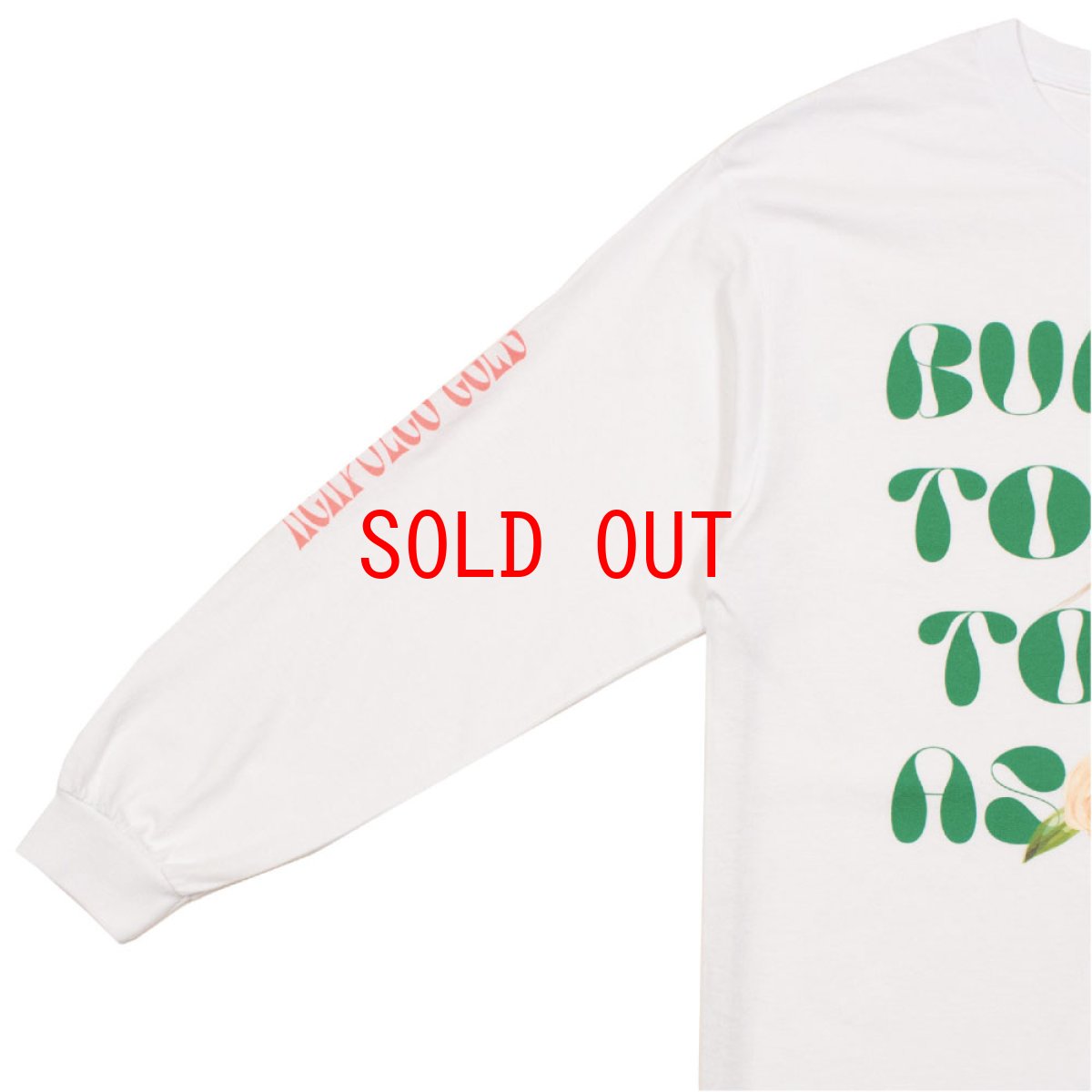 画像4: Mellow L/S Tee ロングスリーブ ロンT 長袖 Tシャツ White (4)