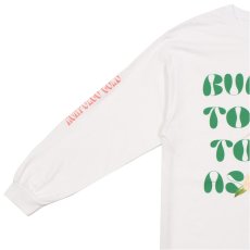 画像4: Mellow L/S Tee ロングスリーブ ロンT 長袖 Tシャツ White (4)