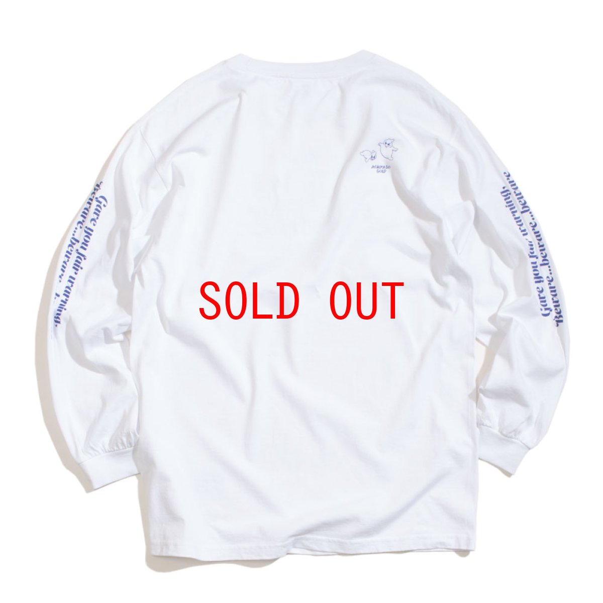 画像7: Haunt You Back L/S Tee ロンT 長袖 Tシャツ White (7)