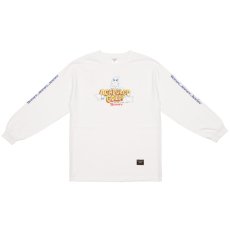 画像1: Haunt You Back L/S Tee ロンT 長袖 Tシャツ White (1)