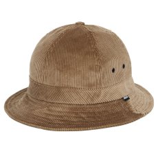 画像1: Corduroy Bell Hat コーデュロイ ハット 帽子 Brown (1)
