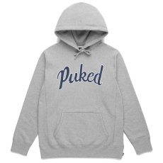 画像1: Pucked Pullover Sweat Hoodie ヘビー ウェイト プルオーバー スウェット フーディ Grey (1)