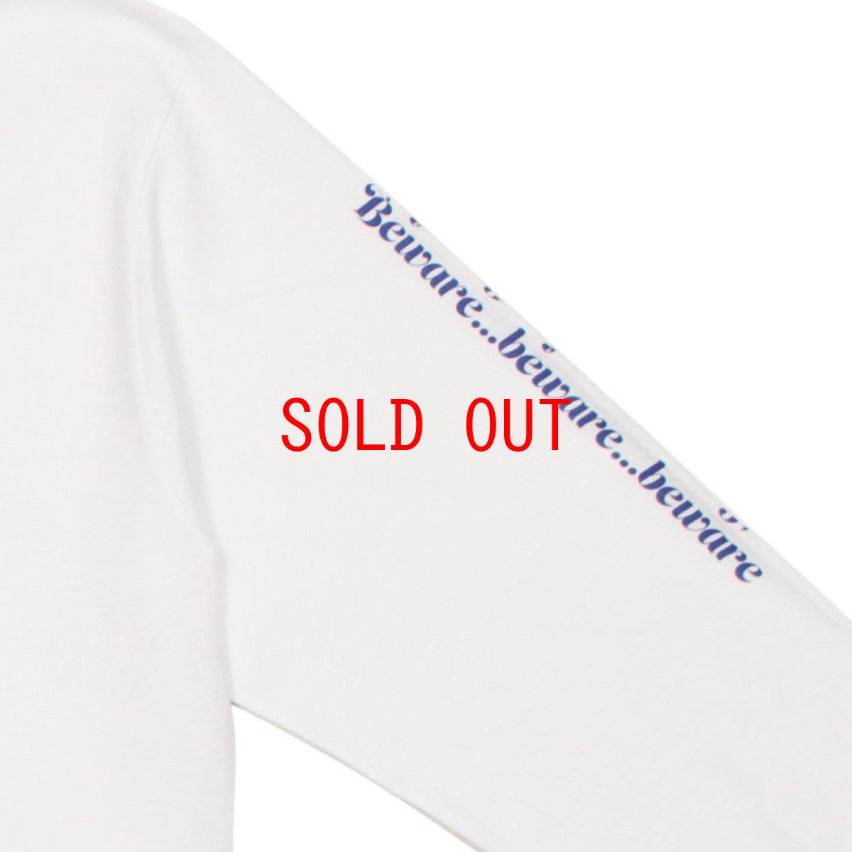 画像3: Haunt You Back L/S Tee ロンT 長袖 Tシャツ White (3)