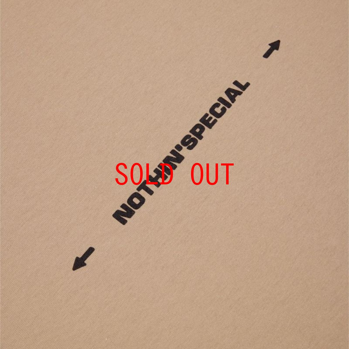 画像7: End Up L/S Tee 長袖 Tシャツ グラフィック Sand Beige (7)