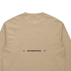 画像5: End Up L/S Tee 長袖 Tシャツ グラフィック Sand Beige (5)