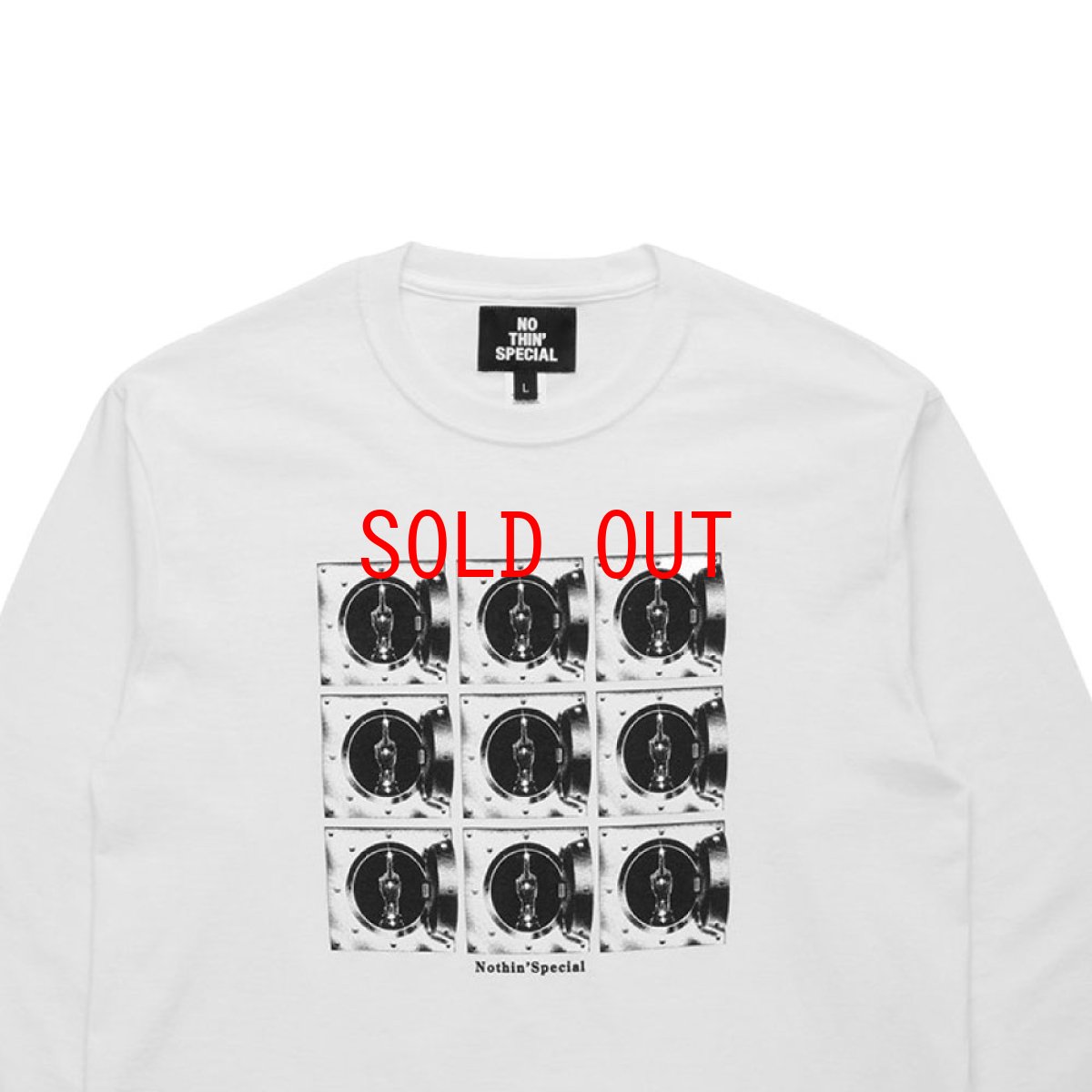 画像2: Prank L/S Tee 長袖 Tシャツ 金庫 フォト グラフィック White (2)