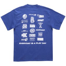 画像3: Lottery S/S Tee 半袖 Tシャツ Deep Marine Blue (3)